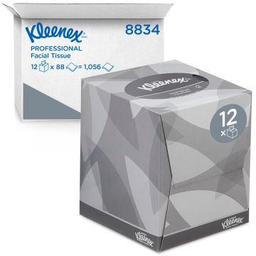 Kleenex facial tissue kubus 12 x 88 vellen