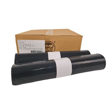 Afvalzak grijs 70x110cm T70 10x20st. LDPE