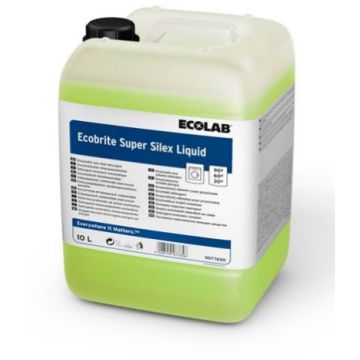 Ecobrite Super Silex Liquid 10 kg. totaalwasmiddel zonder bleek