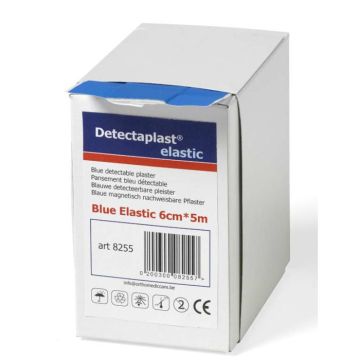 Detecteerbare pleister op rol 6cmx5m