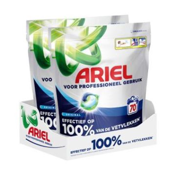 Ariel Wasmiddel prof. all-in-1 pods regular, 2 x 70 pods