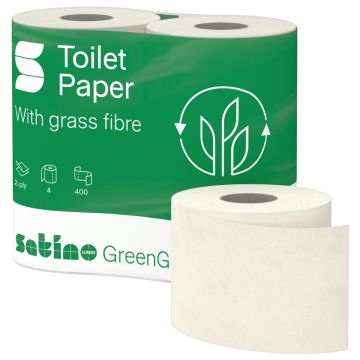 Satino Green Toiletpapier traditioneel recycled 2-laags wit 40 x 400 vellen