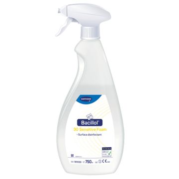 Bacillol Reinigings- en Desinfectiemiddel 30 Sensitive Foam  8 x 750 ml