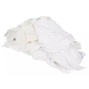 Poetsdoeken WL1 wit 10 kg.