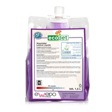 Ewepo Ecodet Easy Textielwasmiddel 2 x 1,5 liter