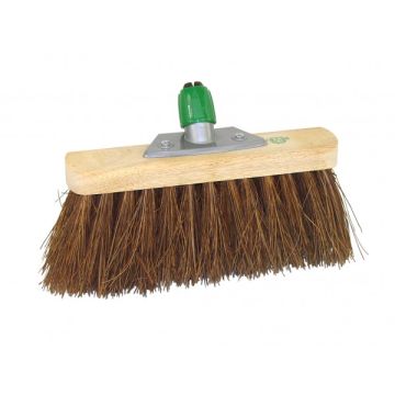 Betra Straatbezem hout met bassine stalks 30 cm