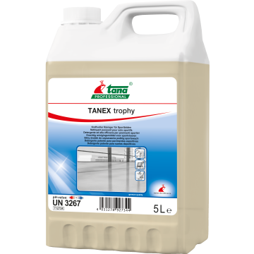 Tana Tanex Trophy 2x5 L. Krachtige reiniger voor sportvloeren