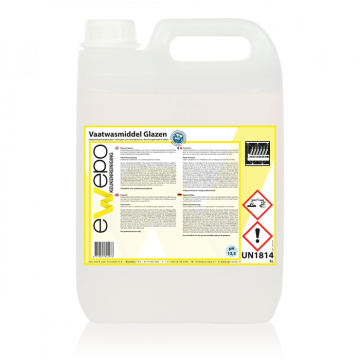 Ewepo Vaatwasmiddel Glazen 2 x 5 liter