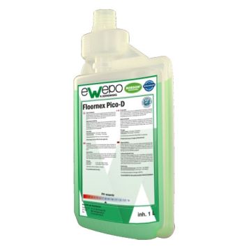 Ewepo Vloerreiniger Floornex Pico-D in doseerfles 6 x 1 liter
