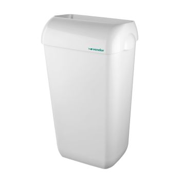 Vendor afvalbak wit kunststof 56cm. 23 liter