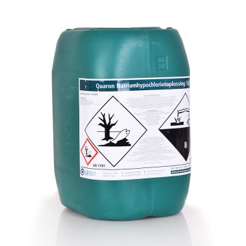 Natriumhypochloriet can 25 kg. 14173 N incl. slijtagekosten