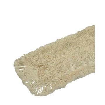 Vervangzwabber katoen 100 cm. Drukknopen