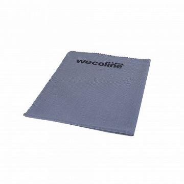 Wecoline Allure glasdoek soepel grijs 5 stuks
