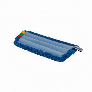 Wecoline vlakmop velcro blauw 28 cm