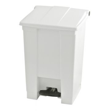 Pedaalemmer Rubbermaid wit 45 liter