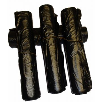 Afvalzak zwart 50x55cm, 20x50st. HDPE