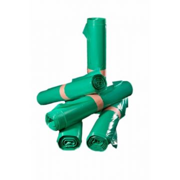 Afvalzak groen 58x100cm T23 20x25st.