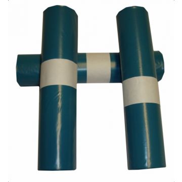 Afvalzak blauw LDPE 70x110 T70 10x20st LDPE
