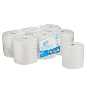 Scott Handdoekrol airflex wit 6x354 m. 1-laags