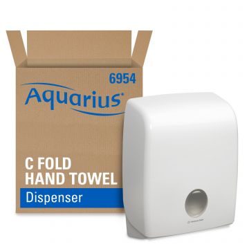 KC Aquarius handdoekdispenser Z/C-vouw