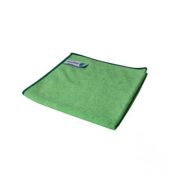 Wecoline Microvezeldoek gebreid groen per stuk
