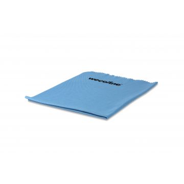 Wecoline Microvezel glasdoeken soepel blauw 5 stuks 40x50cm
