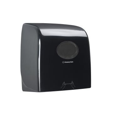 KC Aquarius Slimroll dispenser zwart* ALT 07956 op=op