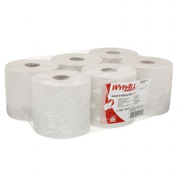 Wypall L20 Extra poetsrol wit 6x300v. 2 laags combirol (32)