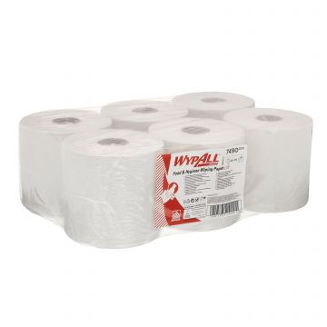Wypall L10 Extra Roll control 6x600v. wit 1 laags combirol