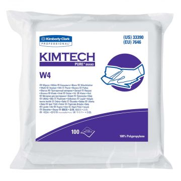 Kimtech Pure CL4 poetsdoek wit 5x100v.