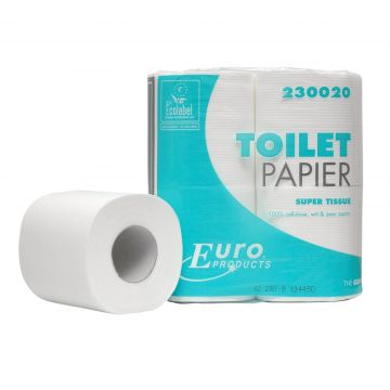 Euro toiletpapier 2lg cel 48 x 200 vel wit (40)