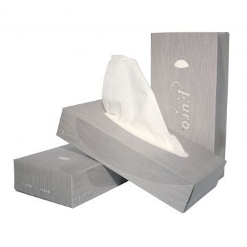 EcoWipe facial tissue wit 2 laags 40 x 100 stuks