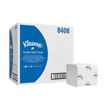 Kleenex toiletpapier gevouwen wit 2 laags 36 x 200 vel