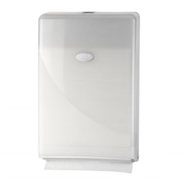 Ewepo Pearl White handdoekdispenser slimfold