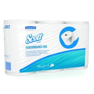 Scott toiletpapier tissue 36x600vel (27) wit (27)
