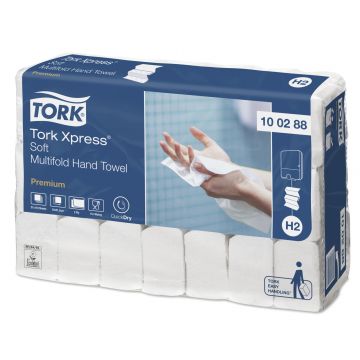 Tork Premium handdoek 21x110st (32) wit, 32 x 21,2cm