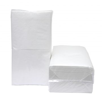Servetten 1/4 fold Hoogwit 1L