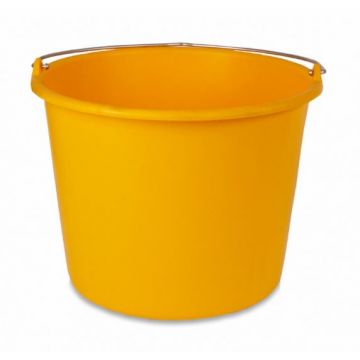 Bouwemmer geel 12 liter