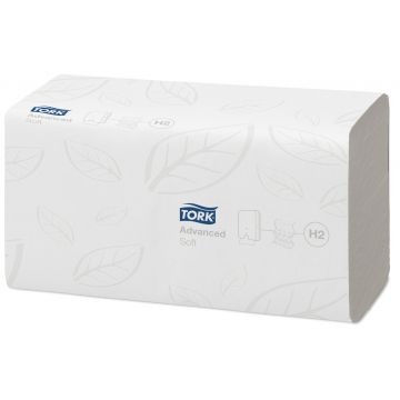 Tork Advanced handdoeken 21x180st. wit, multifold