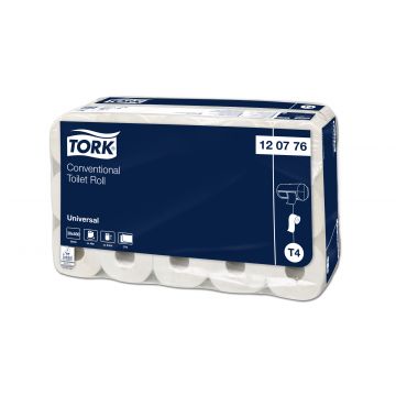 Tork toilletpapier 2-lgs wit T4 30x400st