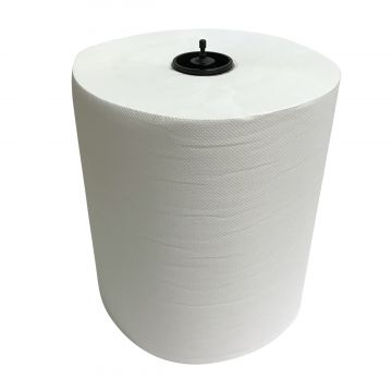 EcoWipe handdoekrol matic plus wit 2 laags 6 x 150 meter