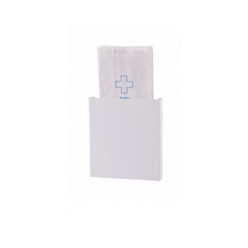 Dutch Bins Hygiënezakjesdispenser wit metaal AC HBDP EP