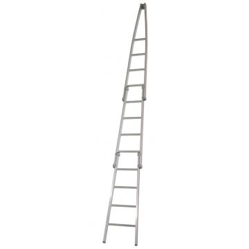 HACA aluminium puntladder 4+4+4