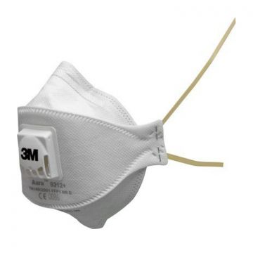 3M Fijnstofmasker FFP1 + ventiel 9312 per stuk