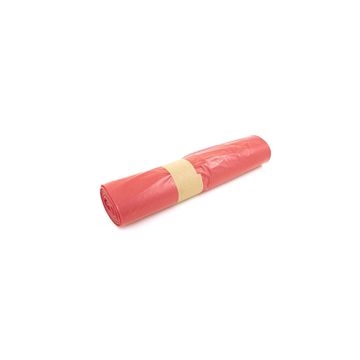 Afvalzak rood 58x100 T23 25x20st.