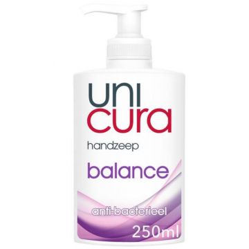 Unicura Handzeep balans pomp 6 x 250 ml (navulling 17455078)