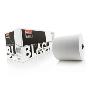 Satino Black handdoekrol wit 2 laags 3 x 175 meter