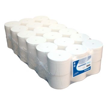 Ecowipe toiletpapier coreless 36x900vel cellulose wit, 2 laags