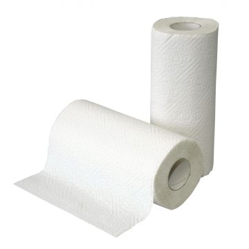 EcoWipe Keukenrollen wit 2lgs 32x50vel