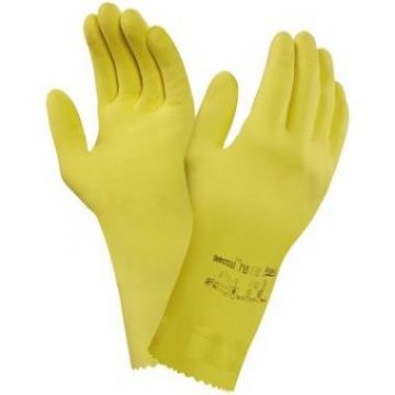 Ansell Universal Plus 87-650 Geel, Mt M Huishoudhandschoenen, Mt 7,5-8